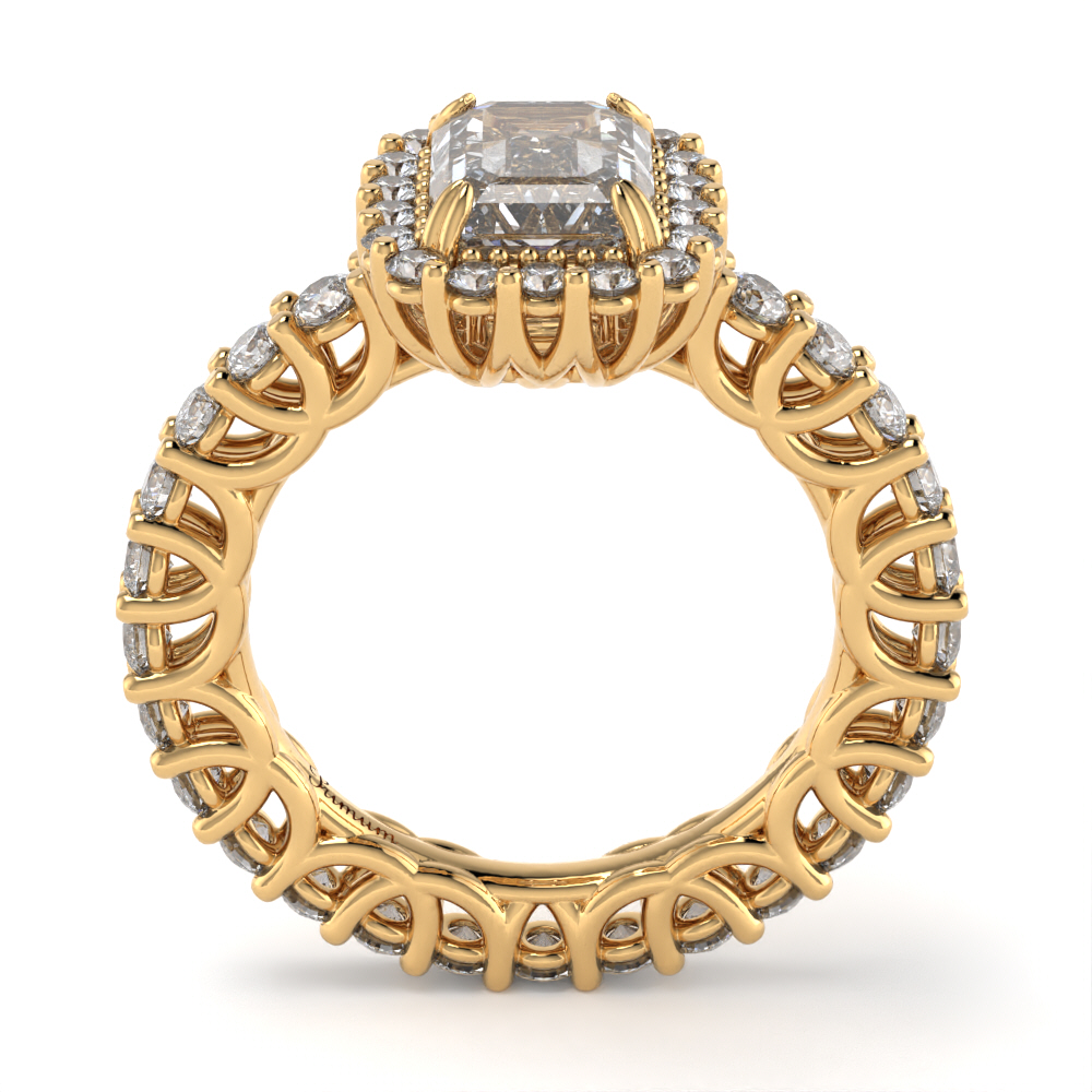 Anello Primum in Oro Giallo con Diamanti Lirimy 3
