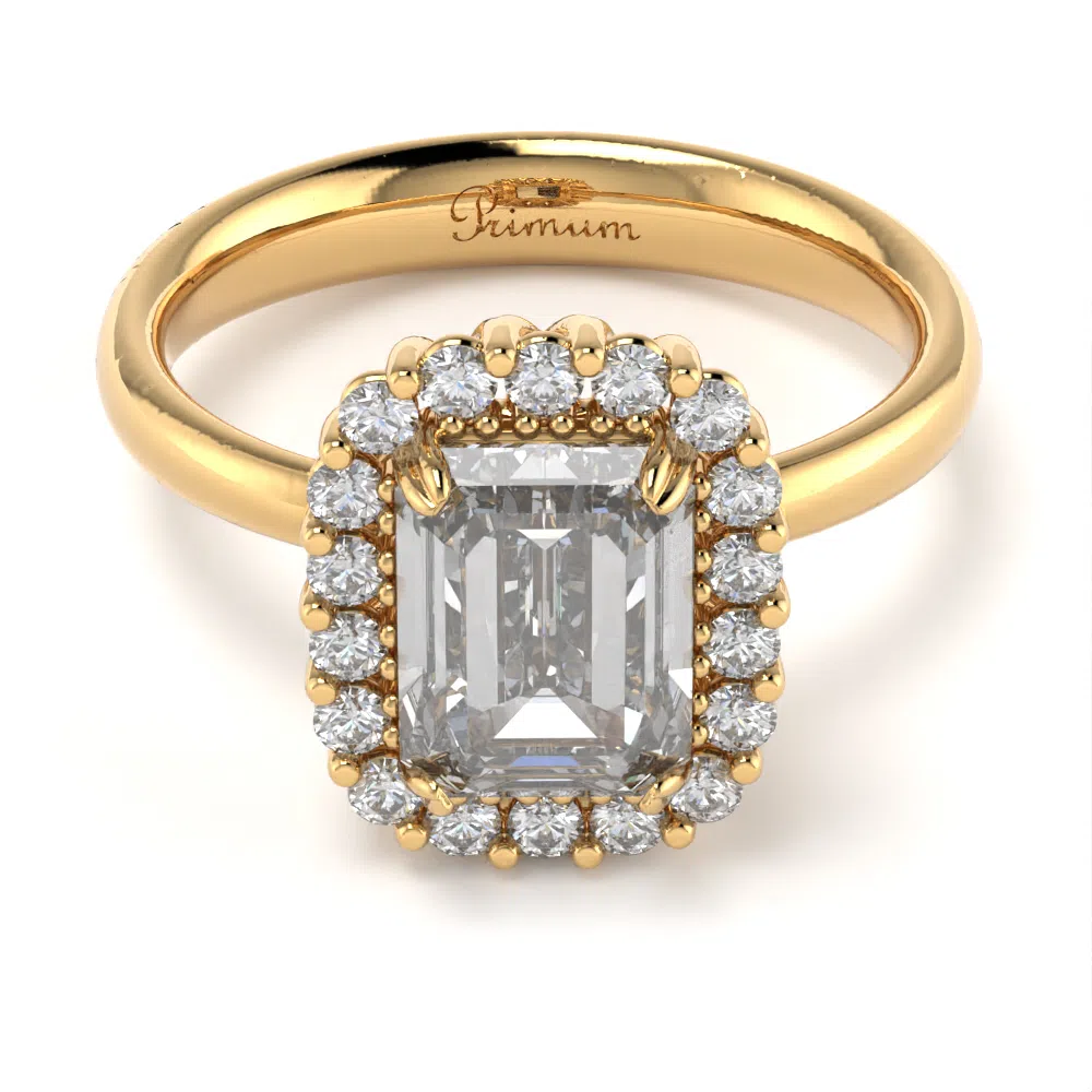 Anello Primum in Oro Giallo con Diamanti Lirimy 4