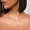 Collana Artemide in Oro Giallo con Diamante Brown e Diamanti Lirimy 5
