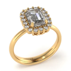 Anello Primum in Oro Giallo Con Diamanti Lirimy